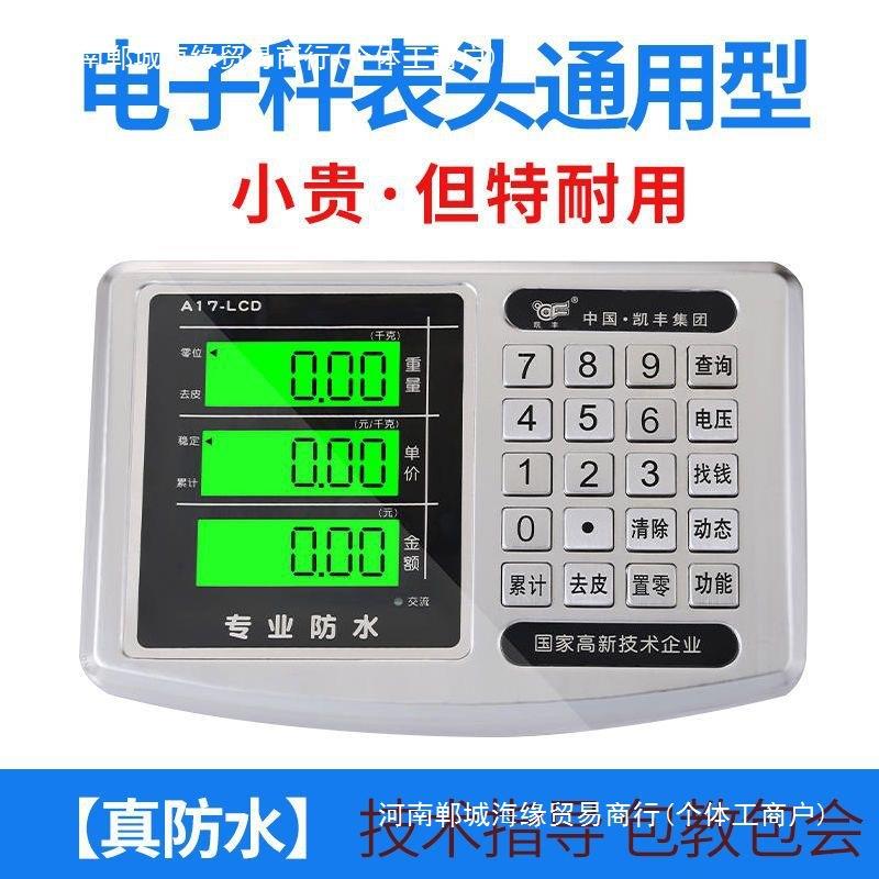 凯丰电子称仪表显示器表头100kg300kg电子秤台秤通用电子秤表其它