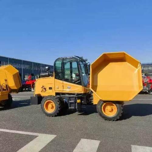 欧能机械 FC-20无棚柴油四轮车 18马力前翻斗载重2吨自卸蹦蹦车