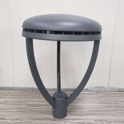 厂家直销100W高档LED铝制庭院灯工程专用圆形可分时调光3.5m小区