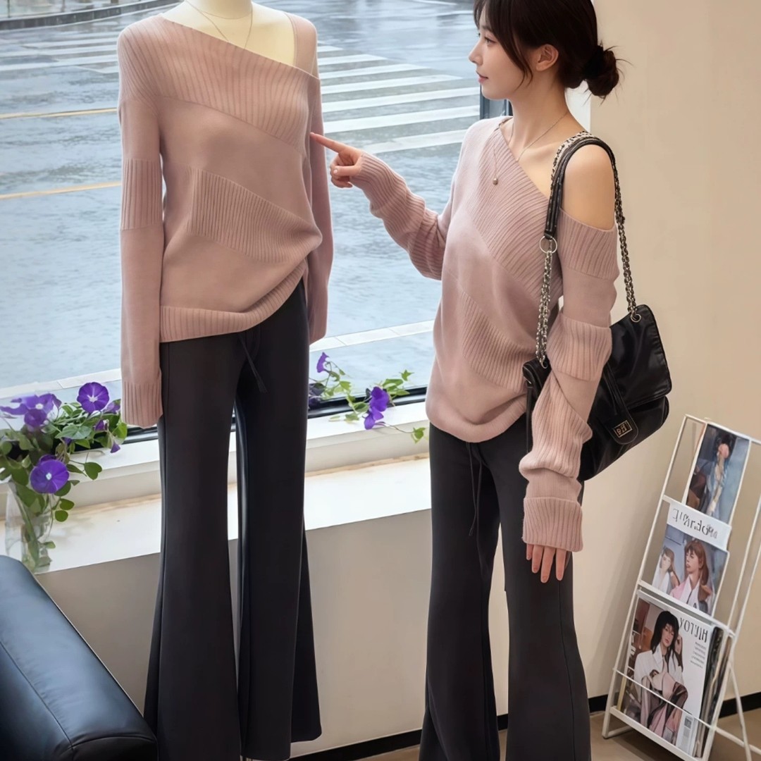 高端精致两件套秋装超漂亮绝美冬天穿搭休闲女2025年秋季新款