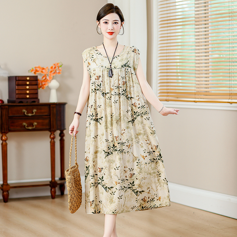 【掌柜推荐】高级感棉绸睡裙外穿