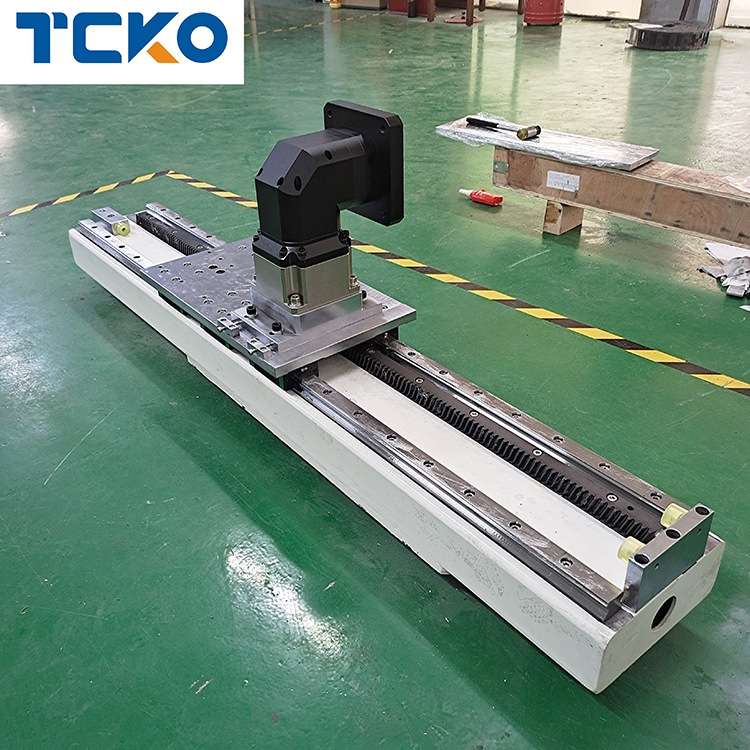 重型齿轮齿条桁架升降滑台折弯方通十字滑台 电动齿轮滑台模组