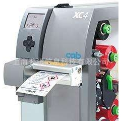 德国CAB XD4T  布标洗唛 正反双面双色彩色打印机条码标签打印机