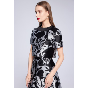 Coli真丝提花半身裙套装 Lillo 意大利Ruffo 奢品高定 Lilly