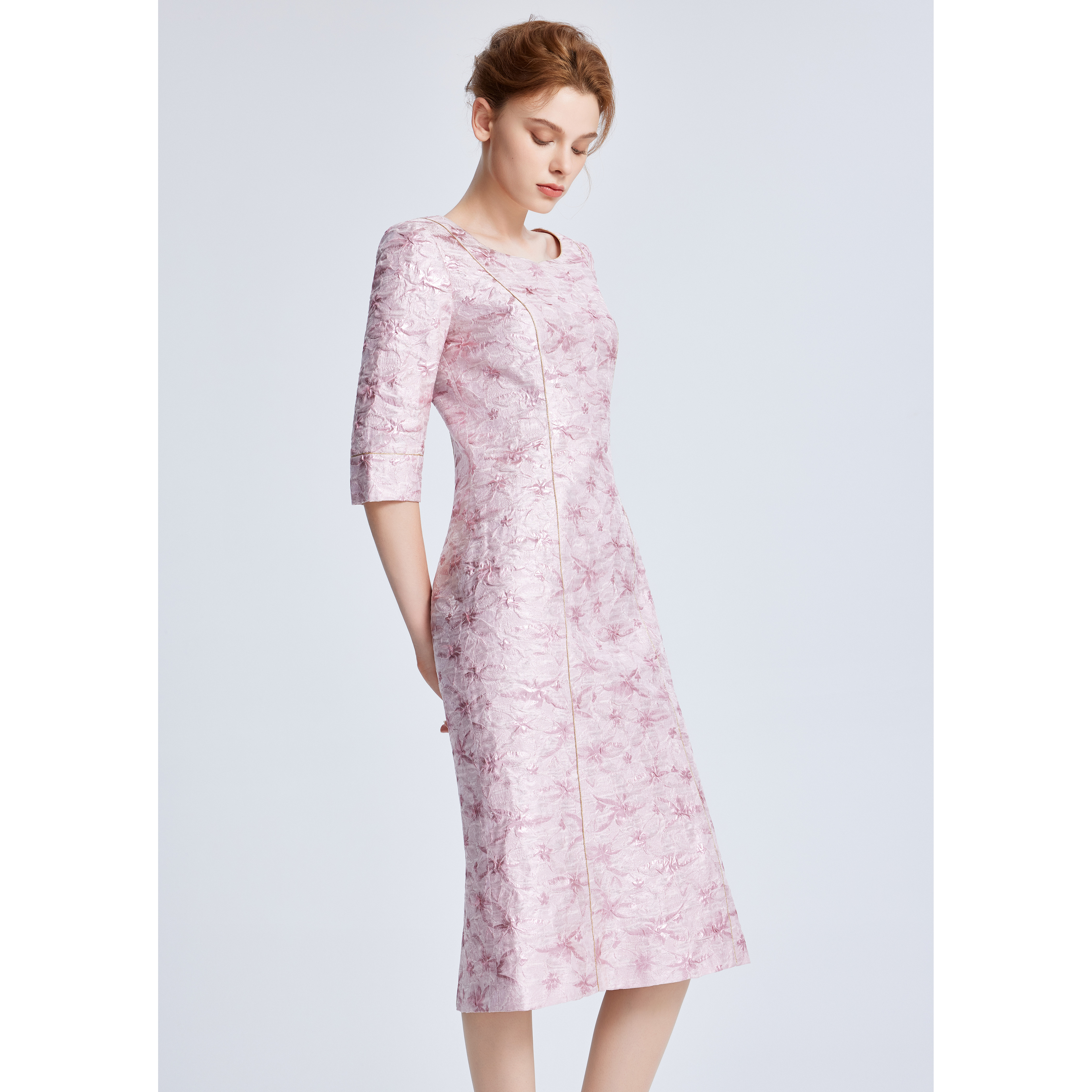 Lillo意大利TGM真丝连衣裙