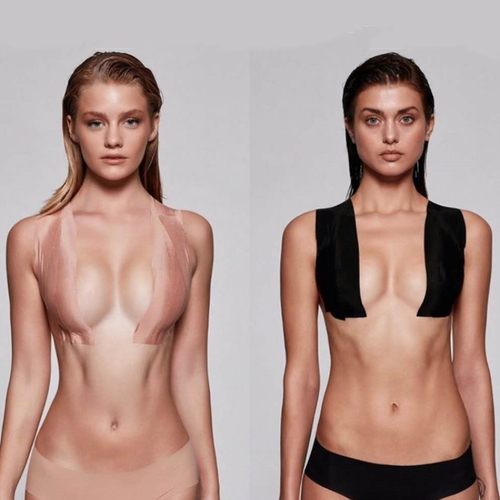 胶带胸贴乳贴提拉胸贴隐形防走光低胸衣服专用 美背露肩