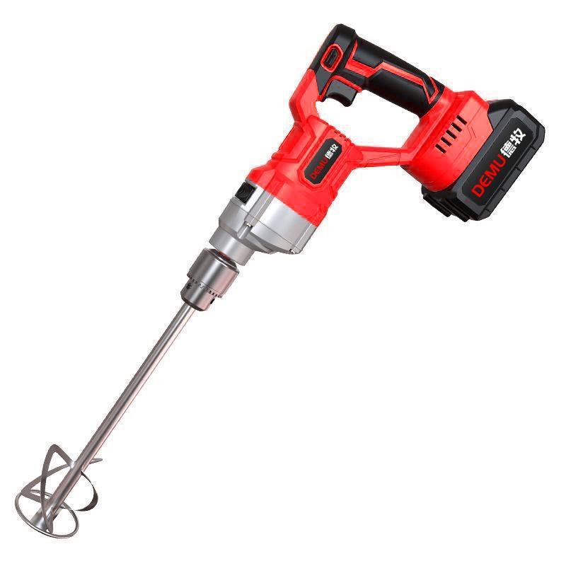 锂电飞机钻充电式搅拌机无刷大功率腻子粉电动手电钻专用打垒德株