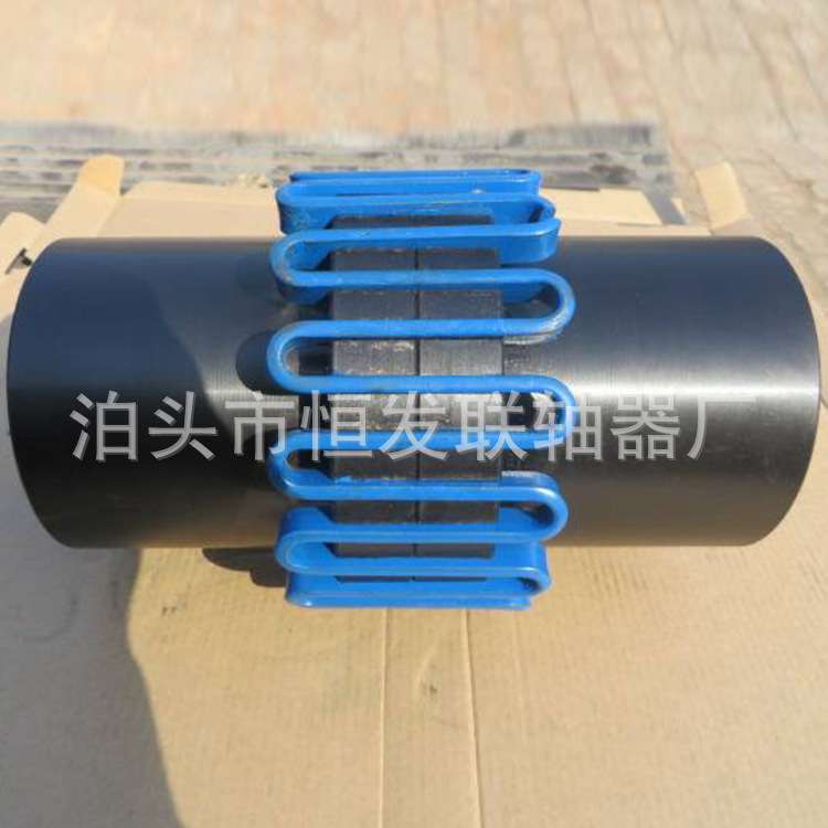 JS蛇簧联轴器铝合金罩壳JS型电机用蛇簧联轴器机械设备传动件