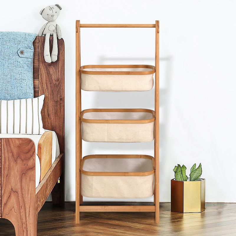 日式卧室布艺可折叠洗衣篮衣物脏衣服收纳筐脏衣篓家用脏衣篮新款