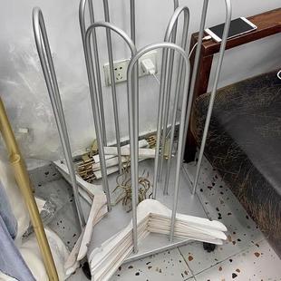 服裝 可移動整理褲 夾架簡約男女裝 店儲存車 店專用放衣架收納神器