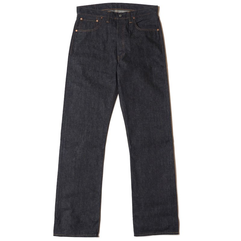 Denimio日本Denime新款棕色棉混纺220XX高腰1947裤型直筒牛仔裤