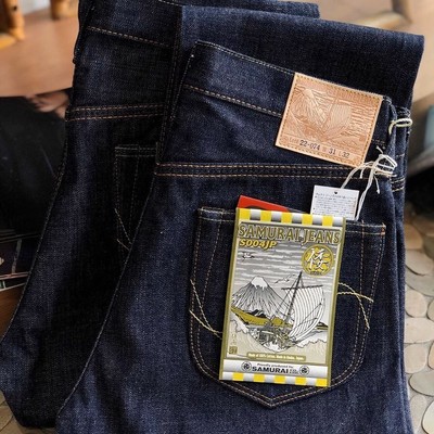 武士S004JP15OZ修身牛仔长裤