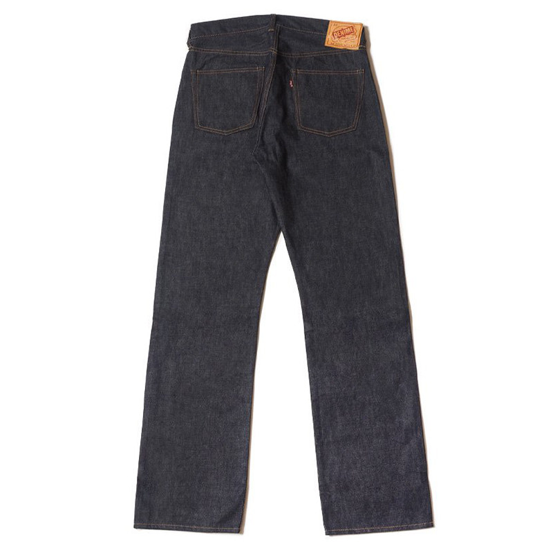 Denimio日本Denime新款棕色棉混纺220XX高腰1954裤型直筒牛仔裤