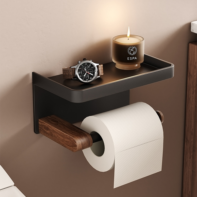复古风中式创意卫生间卷纸置物架