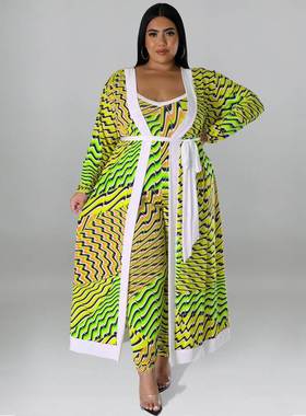 plus size clothes for women autumn two pieces suits big size