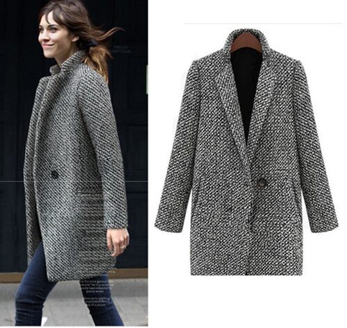 Winter Jackets Autumn Coat Women Plover case Trench Coat外套