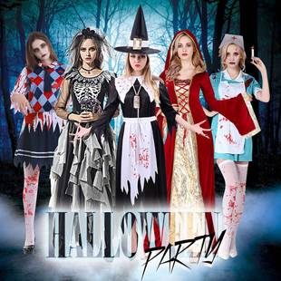 Costume Princess Witch Vampire Dress连衣裙 Thief Halloween