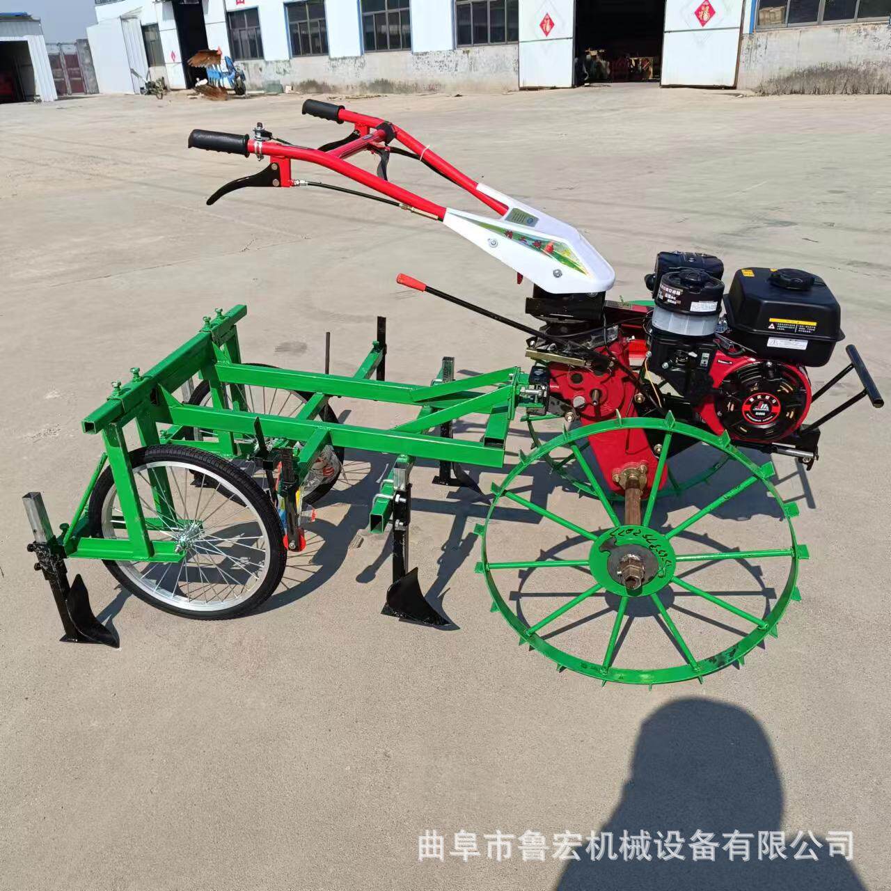 汽油种植烤烟自走式覆膜机宽窄可调节种植烤烟红薯土豆盖膜机