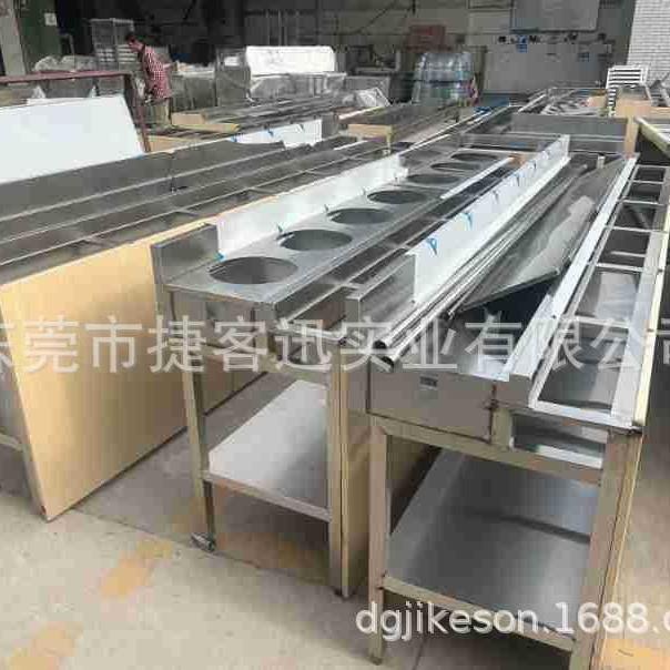 广东餐厅厨房改造社区厨房称重自助餐保温台社区食堂称重保温餐线