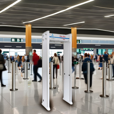 Production Price Walk Through Metal Detector Factory Station