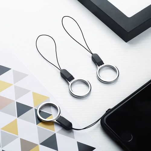 手机指环扣挂绳挂件短款钥匙手机壳防丢链挂环通用挂手圈吊环吊绳u盘防掉适用华为mate60RS苹果13PRO小米OPPO