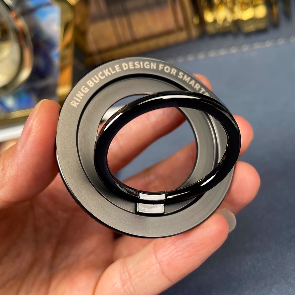 磁吸指环支架手机壳配件旋转固定