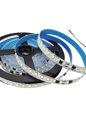 220V高e压高亮软灯带条无压降2835超薄线条铝槽背景贴片装饰自粘