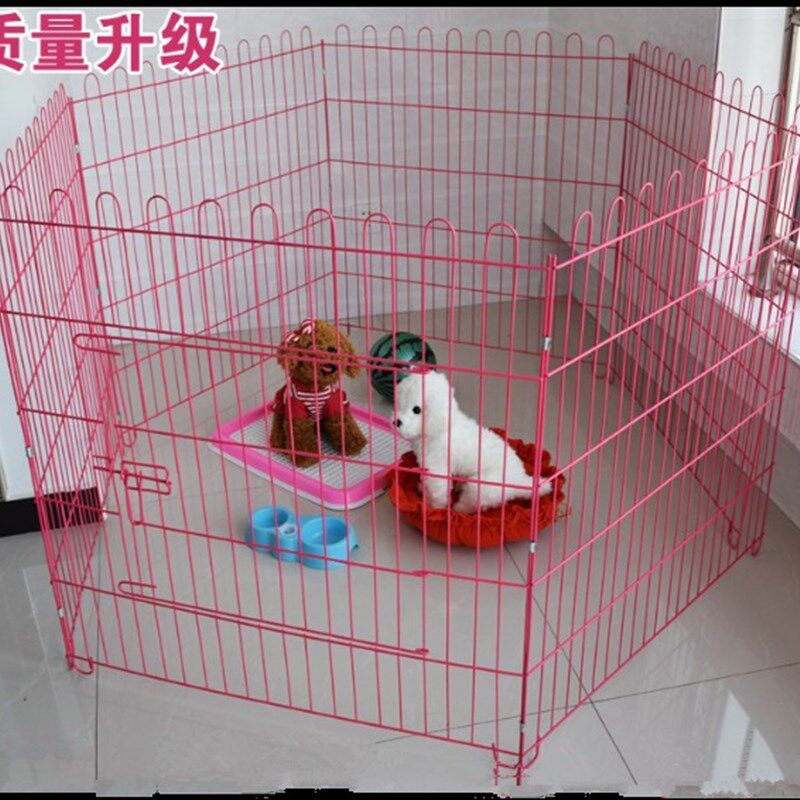 狗围栏不锈钢小型犬狗笼子可门拆卸大型网逃O泰迪金毛防家用单片