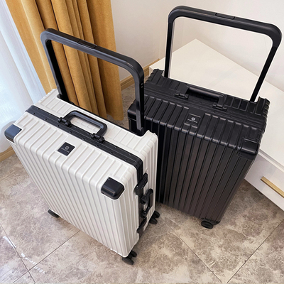 PC旅行箱宽拉杆行李n箱女结实耐用铝框款拉杆箱25男26寸皮箱静音