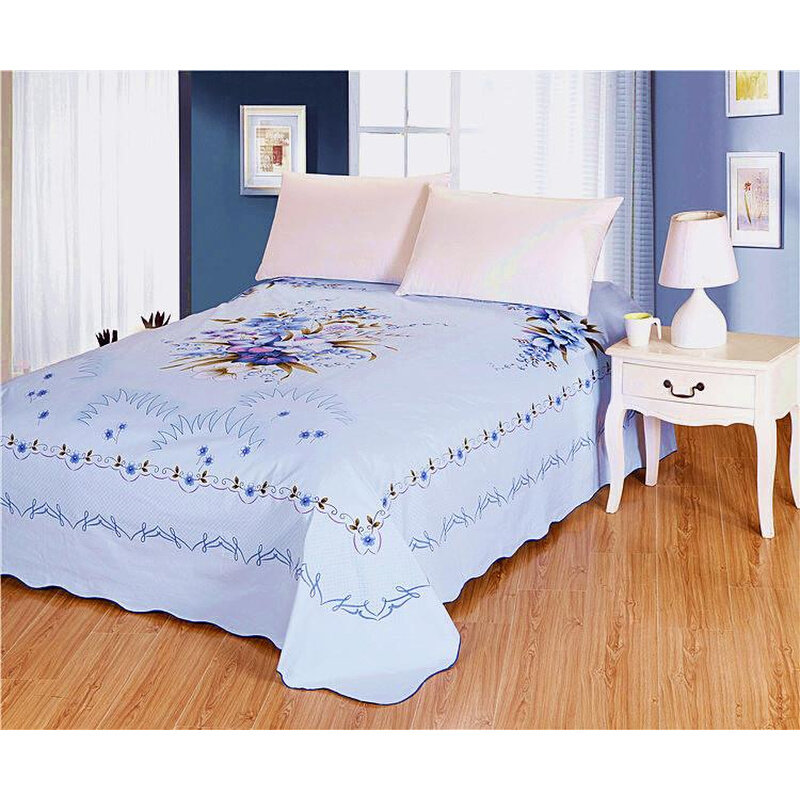 上海民光全棉加厚纯棉老粗布床单国民上海传统老式磨毛老上海被单