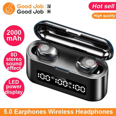 Bluetooth Earphones HD Stereo Wireless Headphones Headset