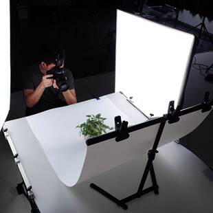 Matte PVC background plate e-commerce photography light back