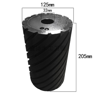 新品 胶机械橡胶轮木工棒轮滚筒砂光机圆面量配件芯mmFZ铝砂带机平