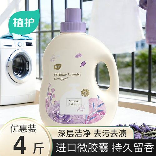 植护香水洗衣液香味持久留香氛低泡整箱批家用实惠装官方旗舰店