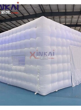 厂家直营大型活动充气方形帐篷户外充气广告帐篷商业展览灯光帐篷
