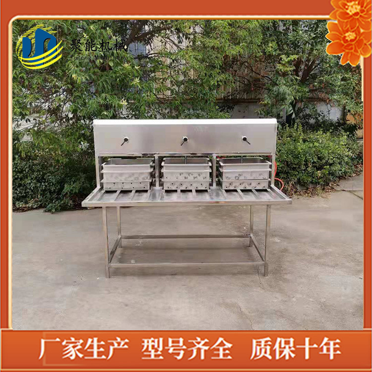 豆腐机自动化程度高 小型自动上渣豆腐机 聚能豆制品设备