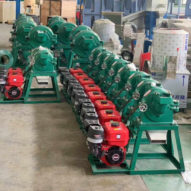 玉米饲料粉碎机自吸式养殖粮食打料 工业大型化商用齿爪式磨粉机