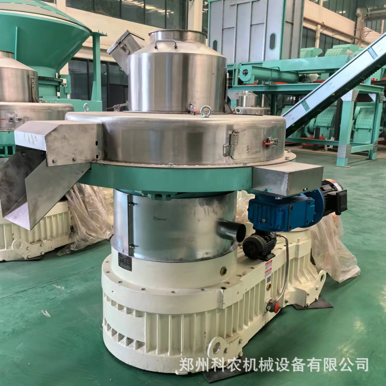 型木屑燃料颗粒机 秸秆稻壳颗粒成型设备 锯末秸秆压块颗粒机