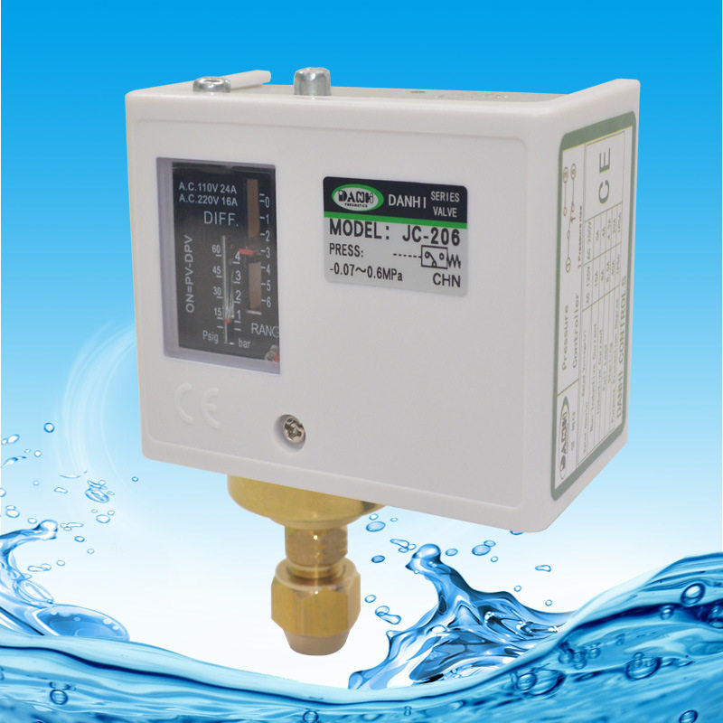 danhi丹海jc-206进口压力开关3s水泵压力罐无塔供水高低压控制器