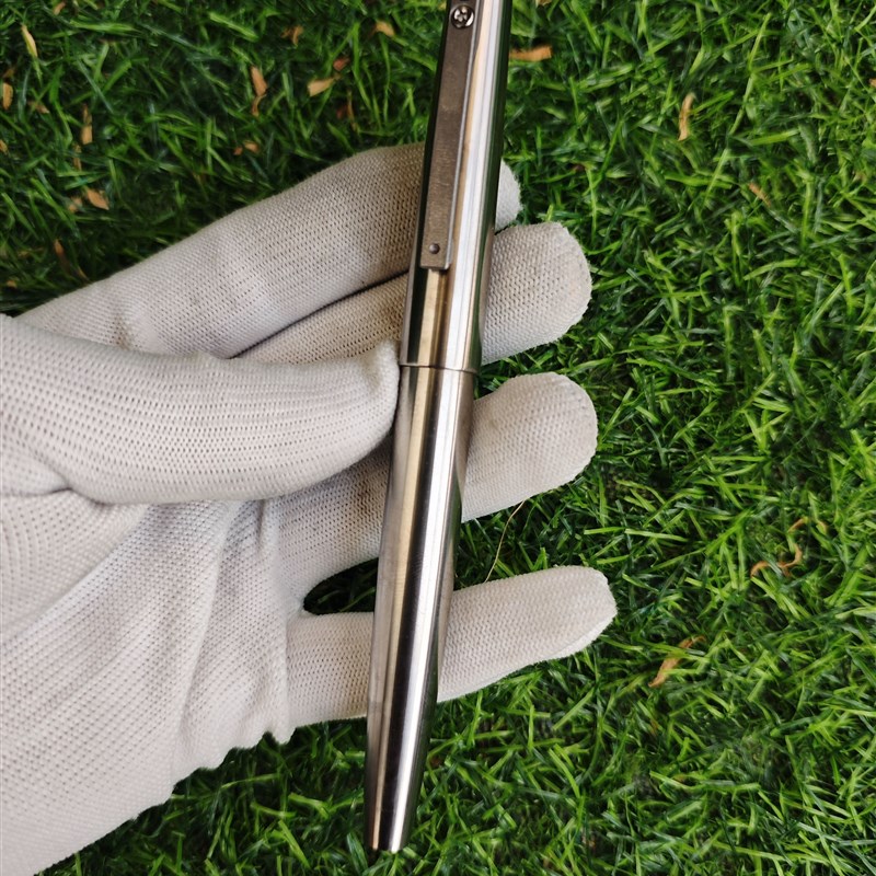 钛合金金豪80 外形凌美2000钢笔圆珠笔 6号大明尖  飞机尖中性笔