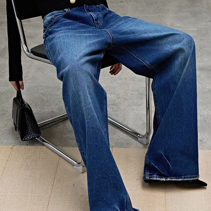 Mathieu中性长裤设计感高腰