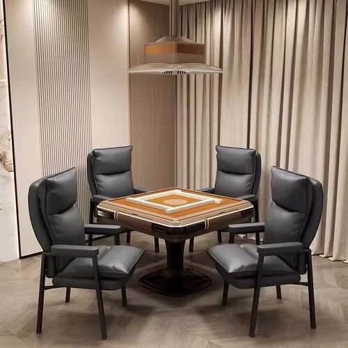 棋牌室专用打麻将椅子靠背家用久坐舒服电脑椅麻将机椅子四把一套