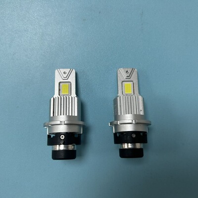 替换原车HID灯带风扇双铜管35W直插款D系列 D4 D2 D1 D3 led大灯