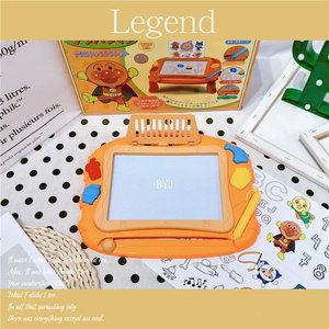儿童画板桌色磁彩写字板益婴幼儿智画板宝宝涂443性鸦板
