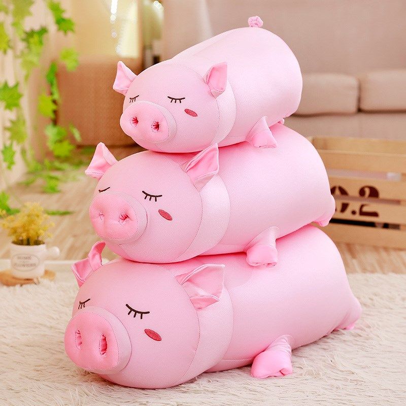 毛绒玩具趴趴猪公仔韩国超可爱泡沫粒子玩偶布娃娃女生睡觉抱枕,玩具/童车/益智/积木/模型,毛绒/玩偶/公仔/布艺类玩具,淘宝优惠券,粉丝福利购,淘宝优惠卷