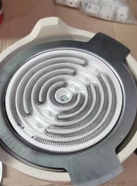 围炉煮茶木炭炉电炉丝日式炭烧茶炉D炭改电炉炉丝盘配控制器复古