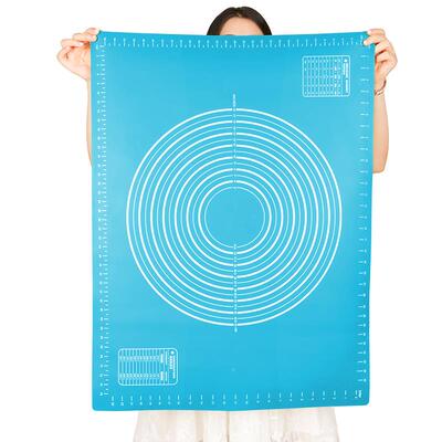 胶揉面垫擀板面家食用塑料案板和面烘焙垫子面板刮硅工具品201709