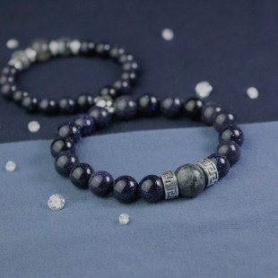 冥王星与卡戎的爱情】情侣相吸手链 礼物一对纪念 定情男女信物