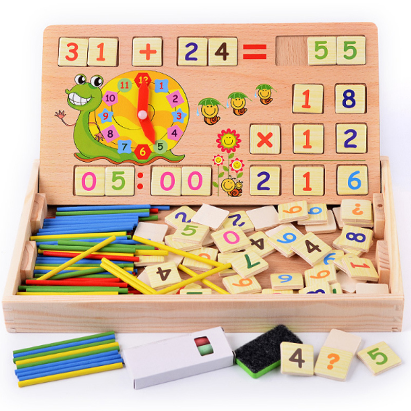 儿童数数棒幼儿园计数器小学加减法数学J教具小棒算数棒算术数学