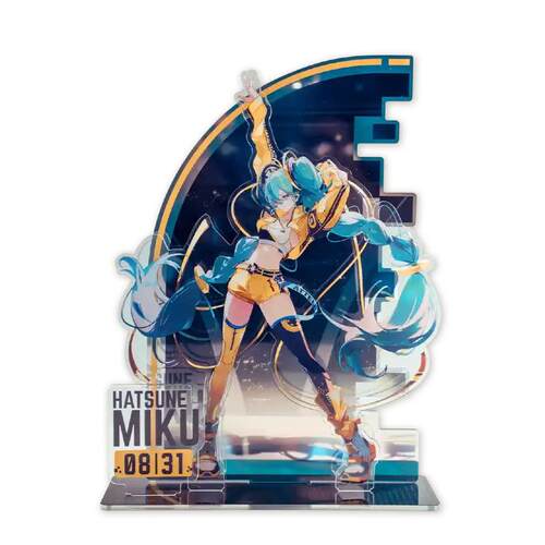 bilibiliGoods VOCALOID 初音未来 畅响未来徽章镭射票立牌